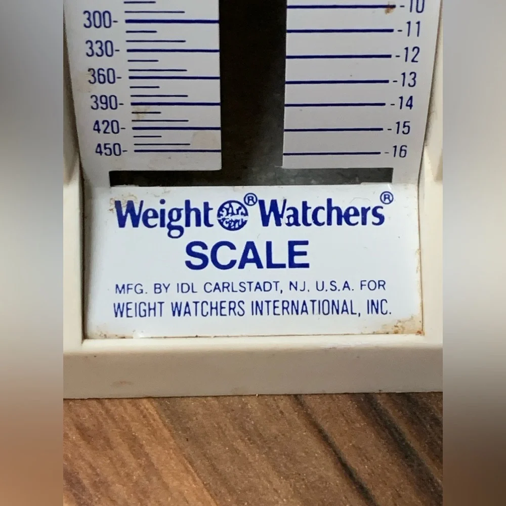 70s Weight Watchers Food Scale - Vintage Kitchen Collectible - Working Condition